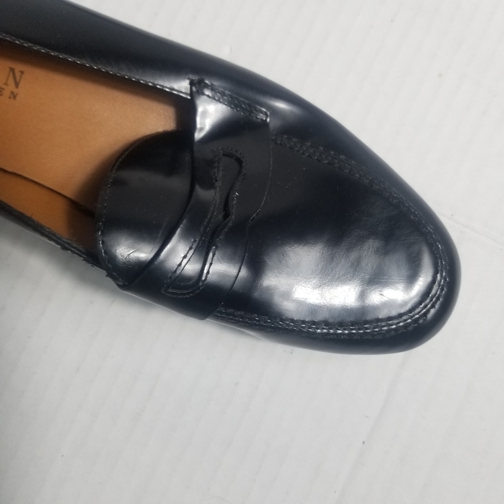 LAUREN RALPH LAUREN WOMEN'S BLACK LEATHER LOAFERS SIZE 6B - Picture 11 of 12